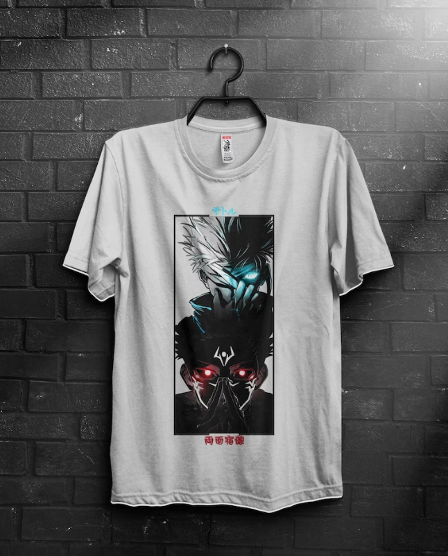 Show your love for Memes with our Jujutsu Kaisen Dual Forces Shirt | Here at Everythinganimee we have the worlds best anime merch | Free Global Shipping