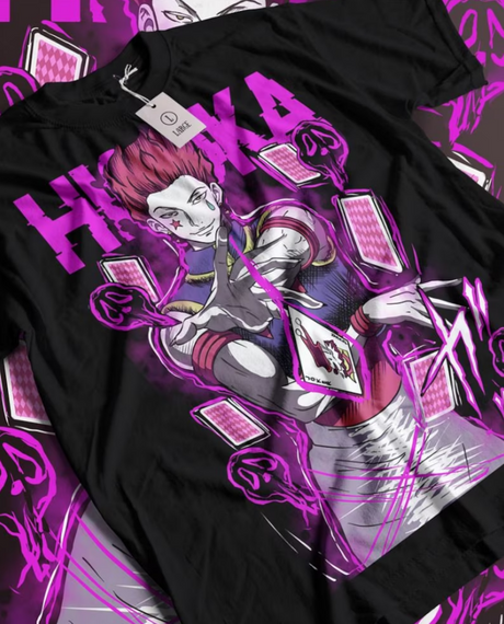Show your love for Anime with our Hisoka's Illusionist Aura Tee | Here at Everythinganimee we have the worlds best anime merch | Free Global Shipping