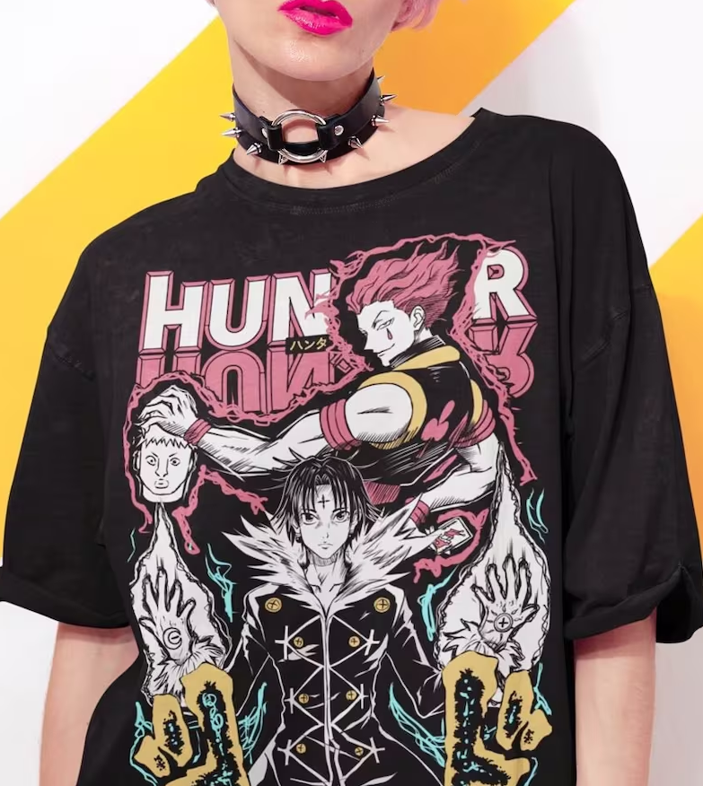 This tee captures the magic of Nen Eruption. If you're looking for more Hunter x Hunter merch, we have it all! Check out our anime merch now—free shipping!