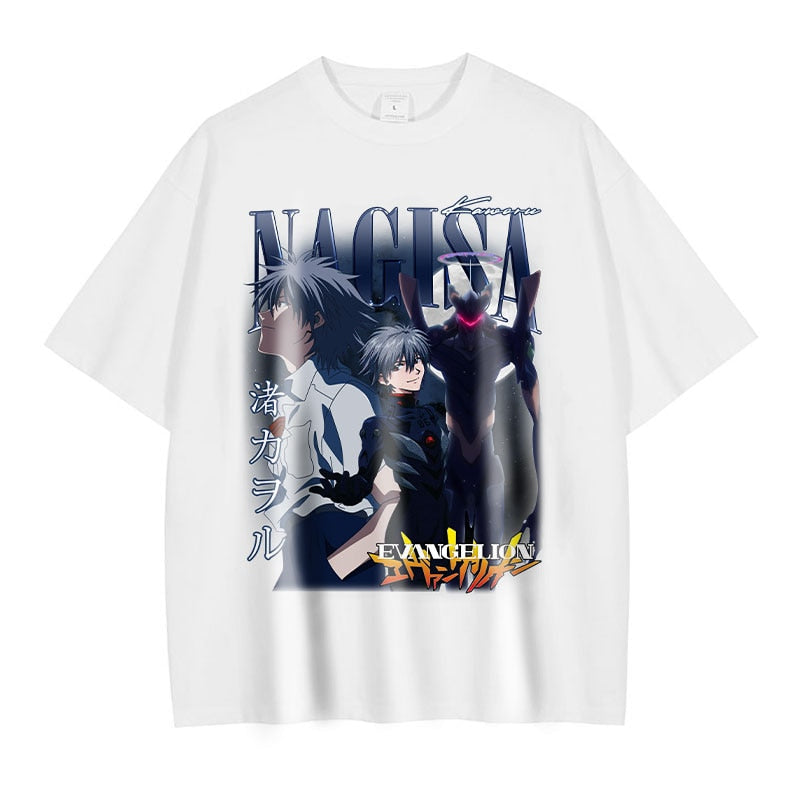 This tees captures the magic of Neon. If you're looking for more Neon Genesis Evangelion merch, we have it all! Check out our anime merch now—free shipping!
