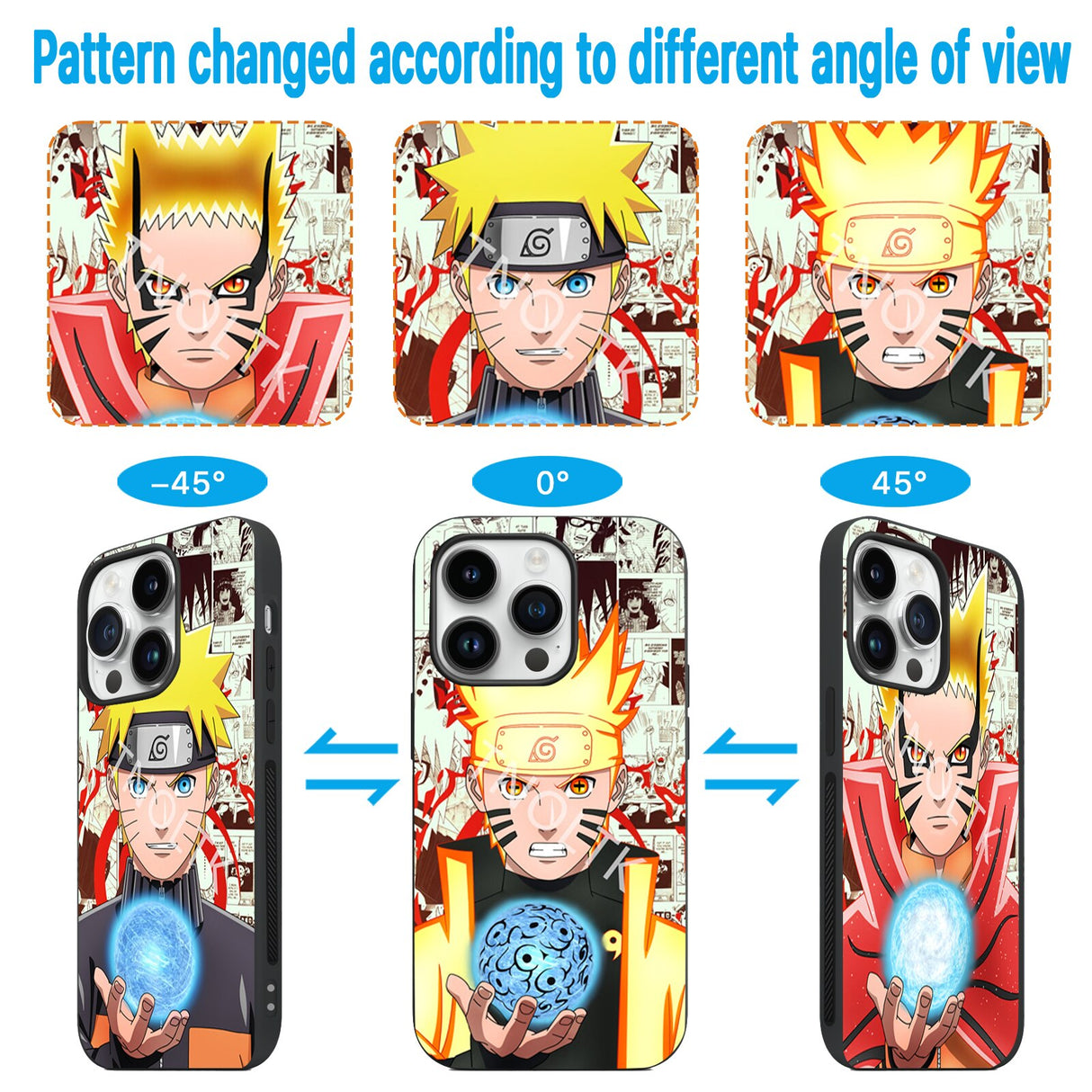 Naruto 3D Motion IPhone Case