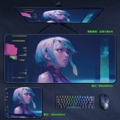 This mousepad captures the magic of Cyberpunk Edgerunners. Want more merch? We’ve got it all—check out our anime store now with free shipping!