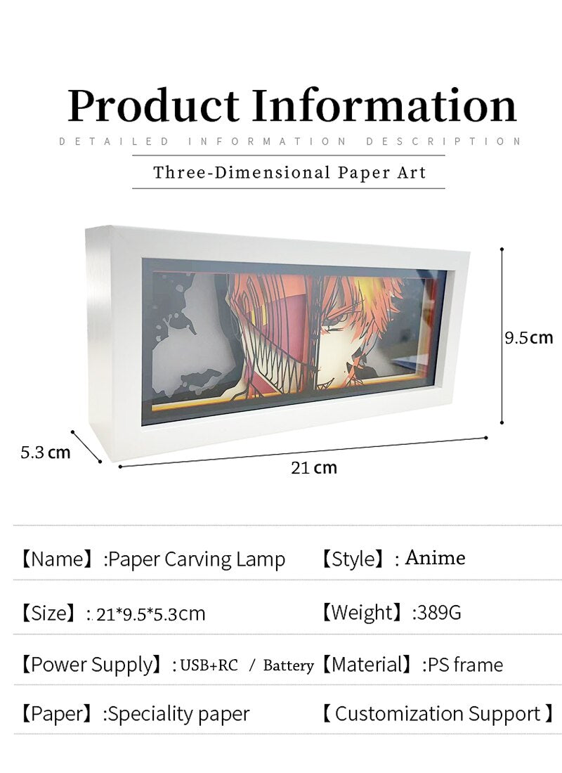 This lightbox captures the magic of Bleach. If you're looking for more Bleach merch, we have it all! Check out our anime merch now—free shipping!