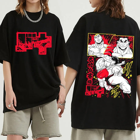 This t-shirt is designed for fans who embrace strength and determination. | If you are looking for more Baki the Grappler Merch, We have it all!| Check out all our Anime Merch now!