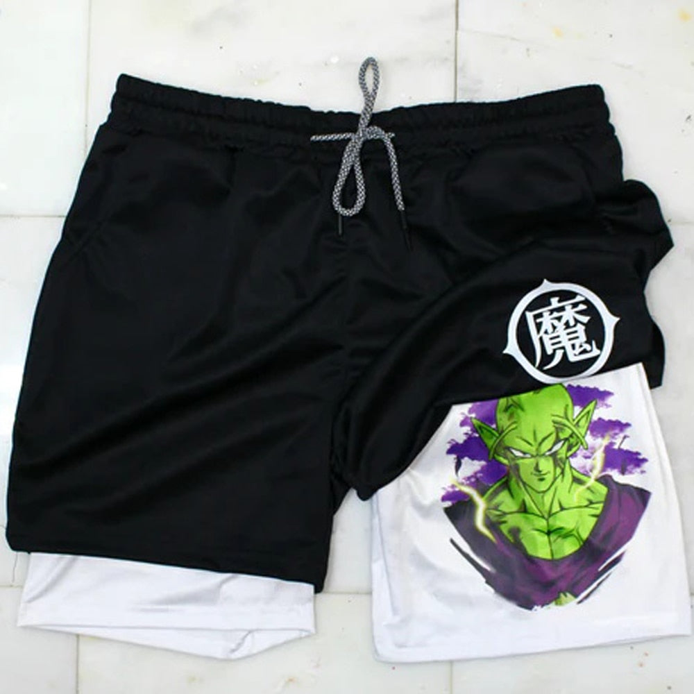 Dragon Ball Z 2 in 1 Sports Shorts