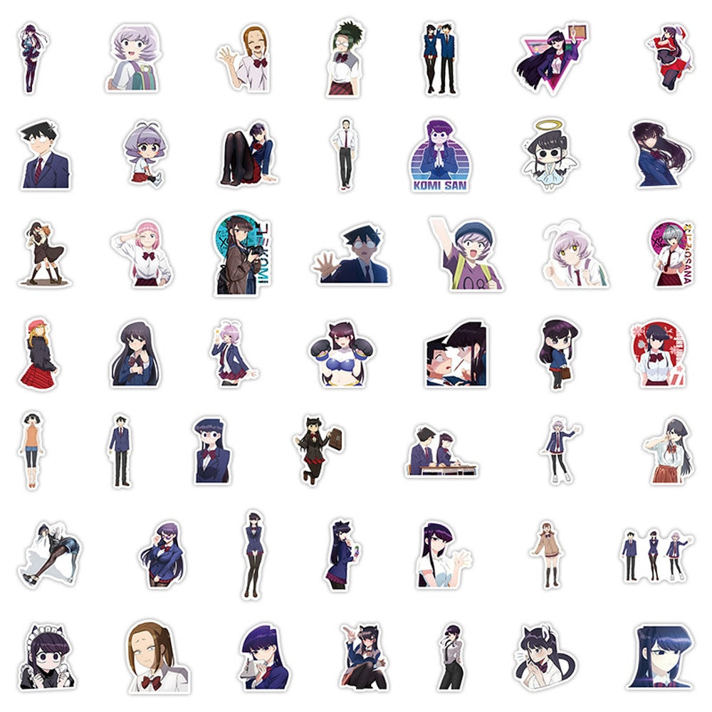 This stickers captures the magic of Komi. If you're looking for more Komi Can't Communicate merch, we have it all! Check out our anime merch now—free shipping!