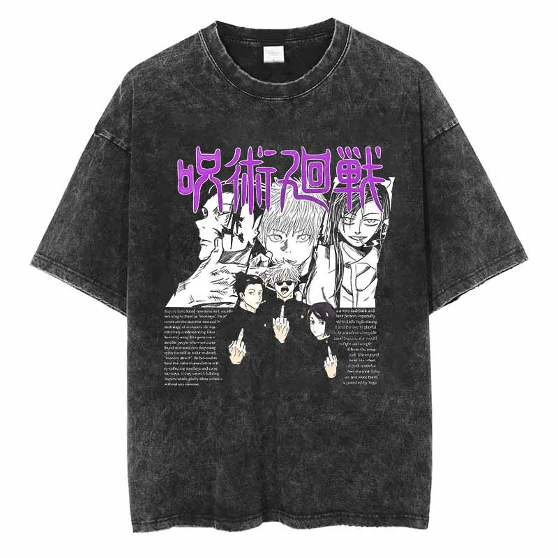 This tee captures the magic of Jujutsu Kaisen. If you're looking for more Jujutsu Kaisen merch, we have it all! Check out our anime merch now—free shipping!