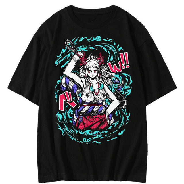 This shirt captures the magic of Yamato. If you're looking for more One Piece merch, we have it all! Check out our anime merch now—free shipping!