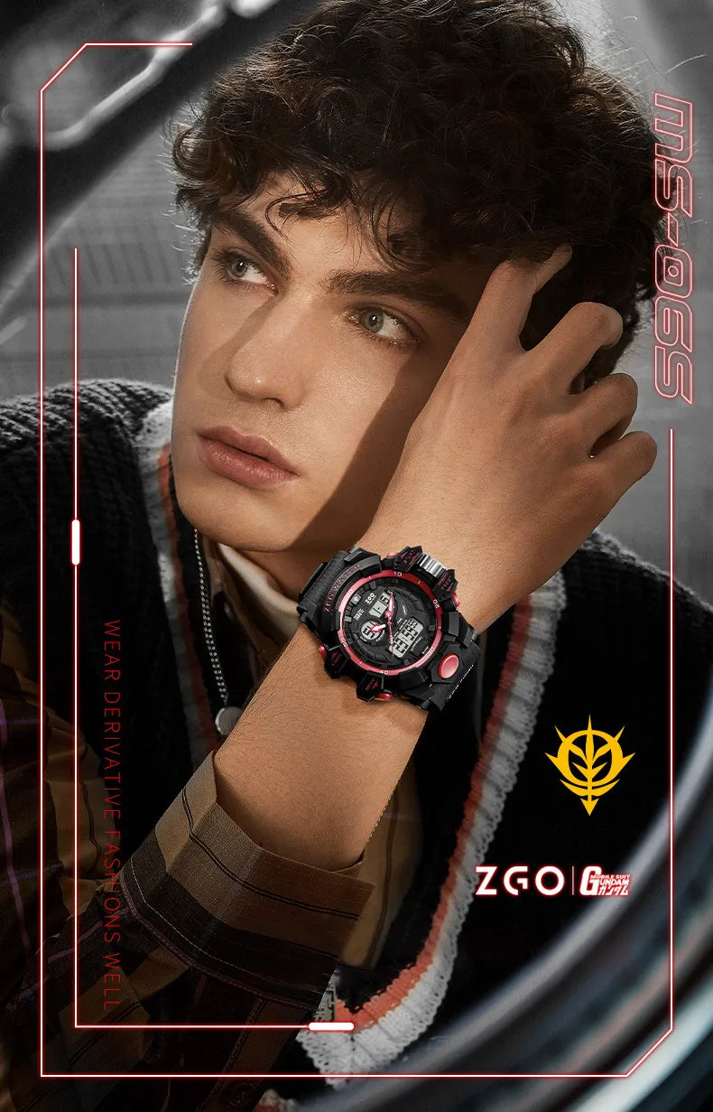 This watch captures the magic of Gundam. If you're looking for more Gundam merch, we have it all! Check out our anime merch now—free shipping!