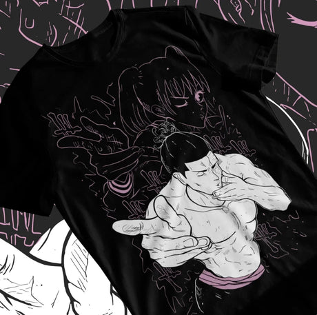This tee captures the magic of Aoi Todo. If you're looking for more Jujutsu Kaisen merch, we have it all! Check out our anime merch now—free shipping!