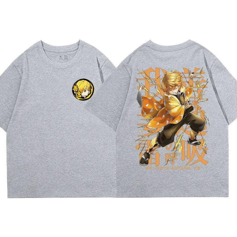 This shirt embodies the spirit of adventure in the world of Demon Slayer. If you are looking for more Demon Slayer Merch, We have it all!| Check out all our Anime Merch now!