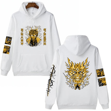 This hoodie is versatile enough to keep you comfortable in both spring & autumn. If you are looking for more Demon Slayer Merch, We have it all!| Check out all our Anime Merch now!