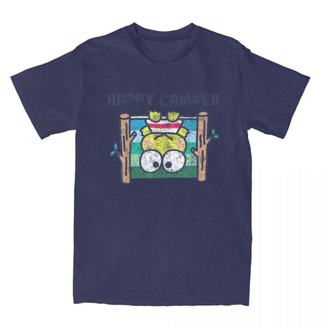 Perfect gift fro everyone is our Sanrio Keroppi "Happy Camper" Tee | Here at Everythinganimee we have the worlds best anime merch | Free Global Shipping