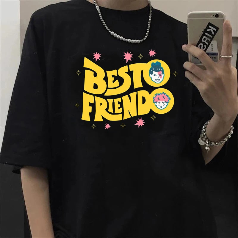 This shirt captures the magic of Aoi & Yuji. If you're looking for more Jujutsu Kaisen merch, we have it all! Check out our anime merch now—free shipping!