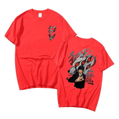 This shirt embodies the spirit of adventure in the world of Chainsaw Man. If you are looking for more Chainsaw Man Merch, We have it all!| Check out all our Anime Merch now!