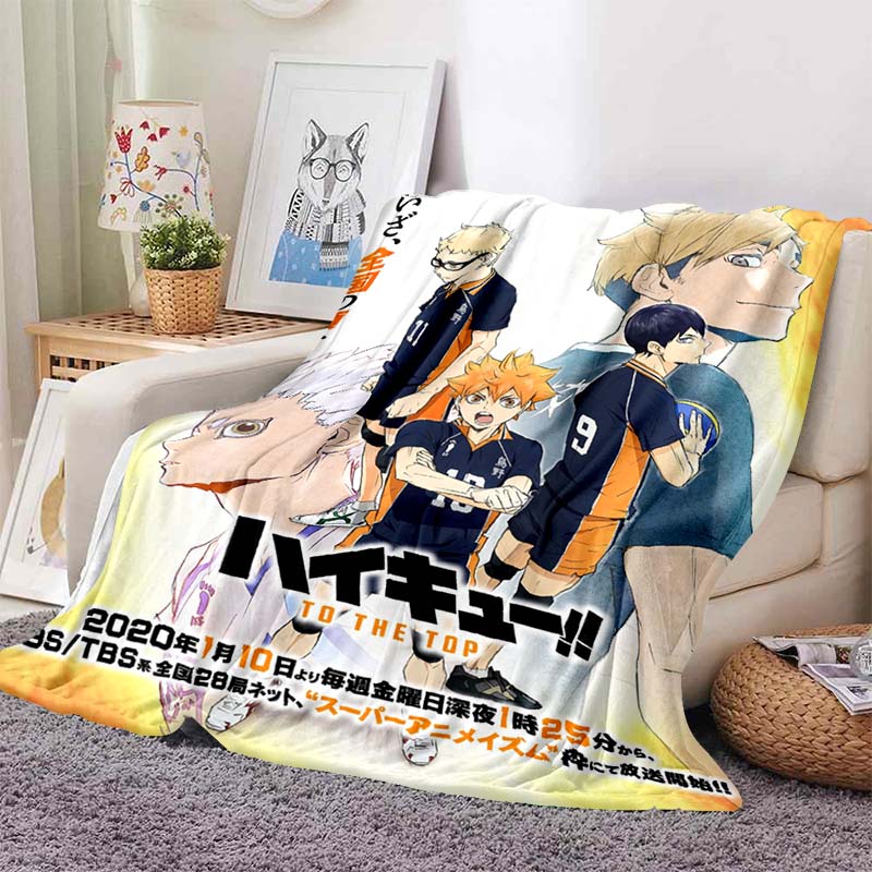 Haikyuu Coral Fleece Plush Blankets