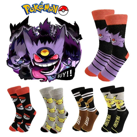 Enjoy socks with vibrant Pokemon character designs, adding a playful touch to your attire. If you are looking for more Pokemon Merch, We have it all! | Check out all our Anime Merch now!