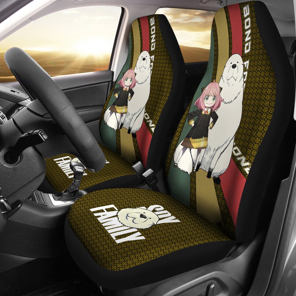 Spy X Family Custom Car Seat Covers