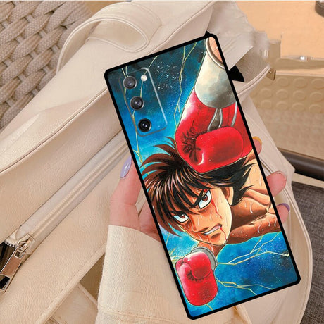 Hajime no Ippo Cute Anime Silicone Case For Samsung Galaxy S22 S21 Ultra Note 20 S8 S9 S10 Note 10 Plus S20 FE Cover, everythinganimee