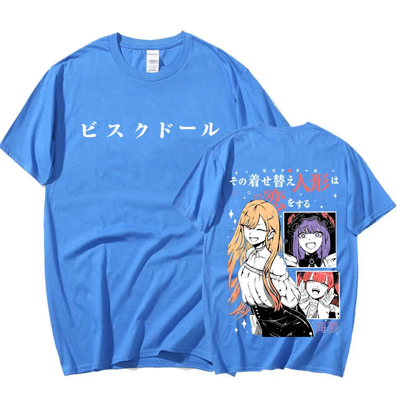 This shirts captures the magic of Marin. If you're looking for more My Dress Up Darling merch, we have it all! Check out our anime merch now—free shipping!
