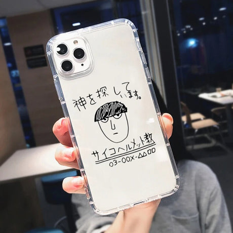 Elevate your phone's style and protection with the Shigeo Phone Case | If you are looking for more Mob Psycho 100 Merch, We have it all! | Check out all our Anime Merch now!