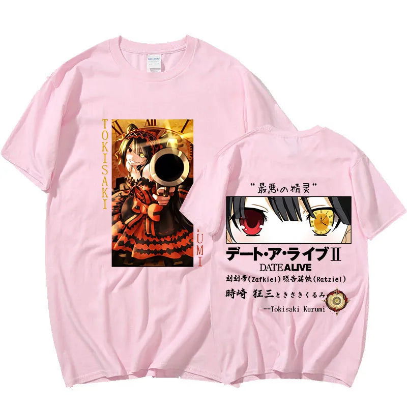 This T-shirt embodies the allure of Tokisaki, one of most captivating characters.If you are looking for more Date A Live Merch, We have it all!| Check out all our Anime Merch now! 