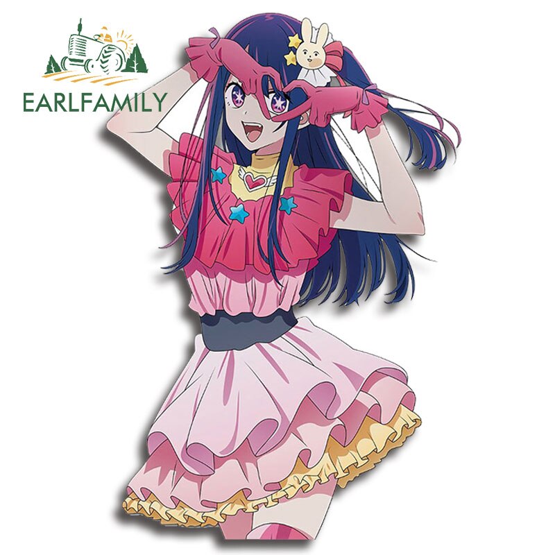 OSHINO KO Peeker Hoshino Car Stickers - 13cm