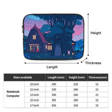 Mystic Totoro Twilight: Manga City Laptop Liner
