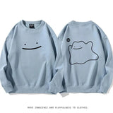Upgrade your style with our Pokemon Pals Blue Crew Neck Sweatshirt Series | Here at Everythinganimee we have the worlds best anime merch | Free Global Shipping