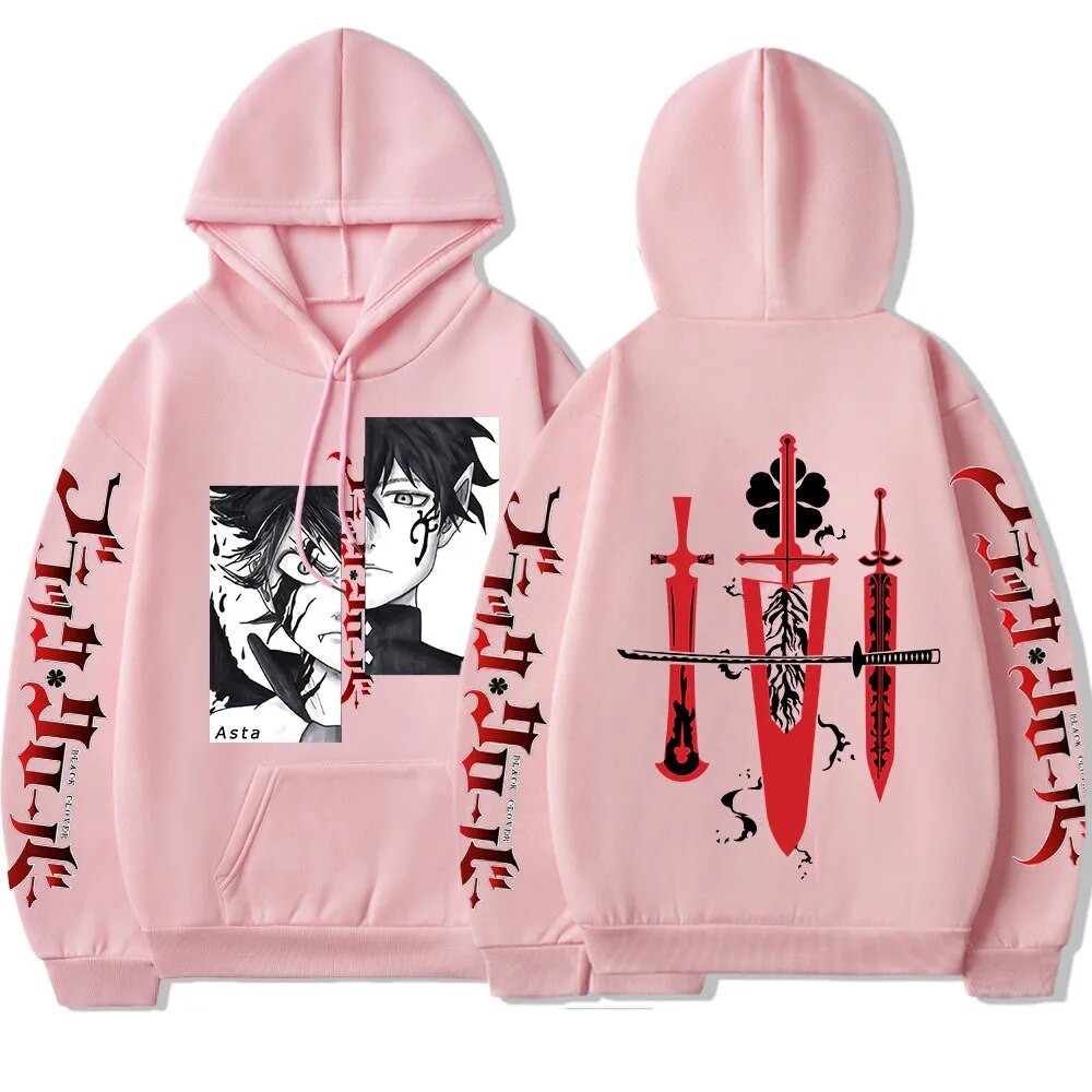 This hoodie embodies the power of two rivals destined for greatness.| If you are looking for more Black Clove Merch, We have it all! | Check out all our Anime Merch now!