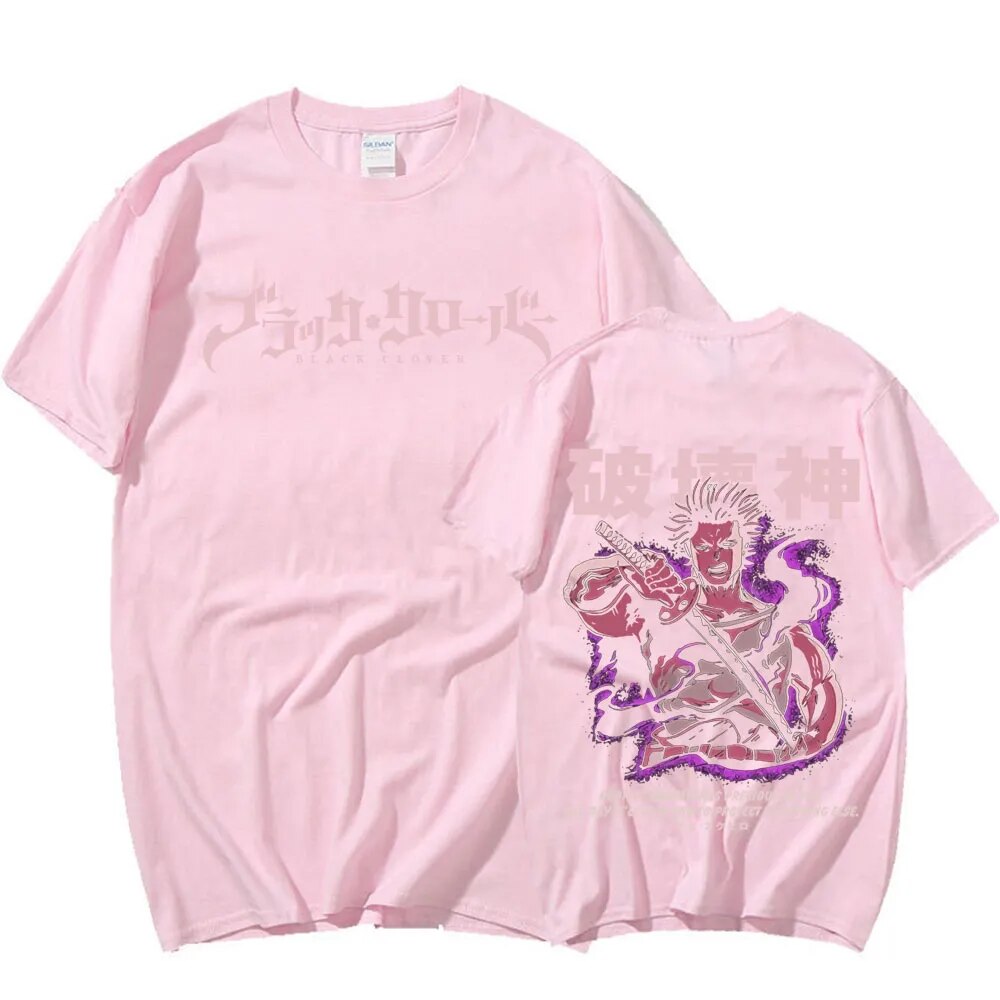 This shirt embodies the spirit of adventure in the world of Black Clover. If you are looking for more Black Clover Merch, We have it all!| Check out all our Anime Merch now!