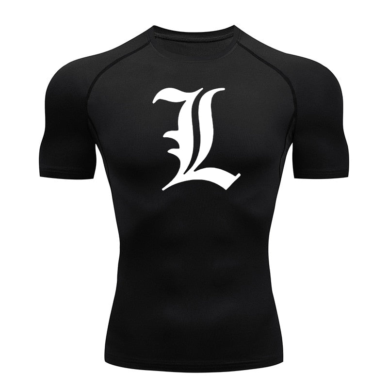 Death Note L Compression Shirts