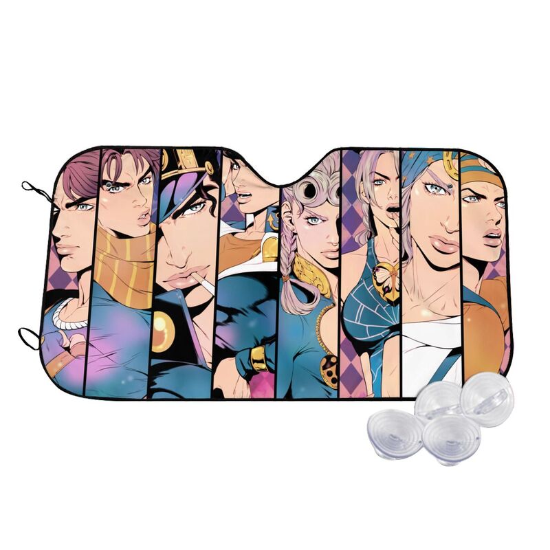 JoJo's Bizarre Adventure Car Sunshades