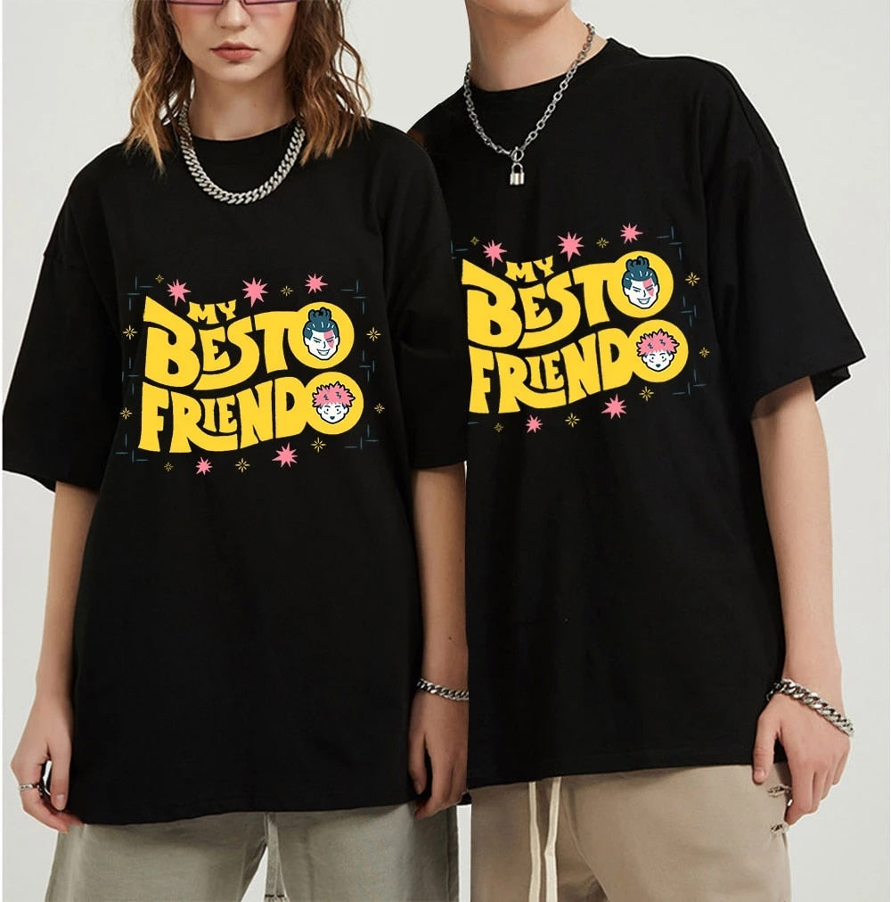 This shirt captures the magic of Aoi & Yuji. If you're looking for more Jujutsu Kaisen merch, we have it all! Check out our anime merch now—free shipping!