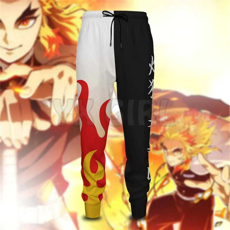 DemonStride - Sports Pants: Unleash the Slayer Within!
