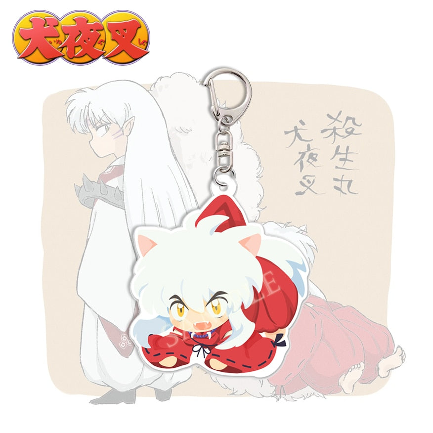 Inuyasha & Sesshoumaru Figure Keychains