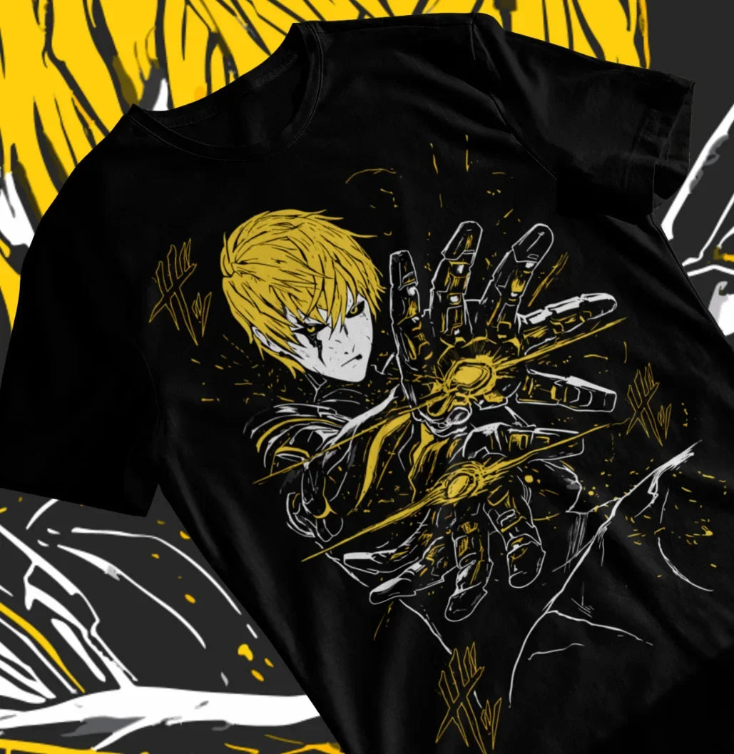 Here at Everythinganimee we have only the best anime merch! Free Global Shipping.
Unleash the power of the "Demon Cyborg" with this striking Genos One Punch Man Anime Soft Tee. Featuring a dynamic design of Genos, Saitama's fiercely loyal disciple, this shirt perfectly captures the essence of this iconic character from the One Punch Man series.