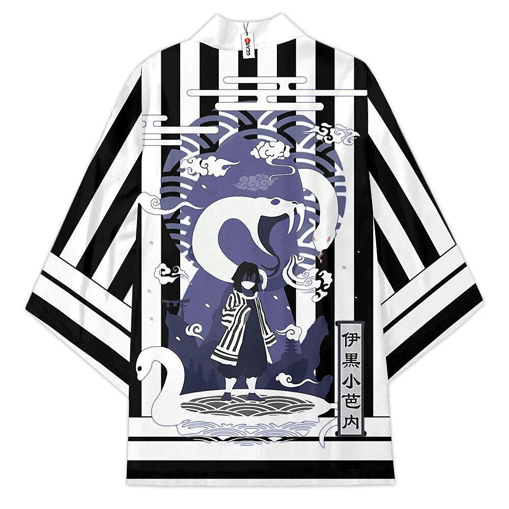 This kimonos captures the magic of Demon Slayer. If you're looking for more Demon Slayer merch, we have it all! Check out our anime merch now—free shipping!