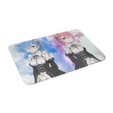 The mat showcases a vivid depiction of Rem & Ram set against a dreamy, captures their iconic styles.  If you are looking for more Re Zero Merch, We have it all! | Check out all our Anime Merch now!