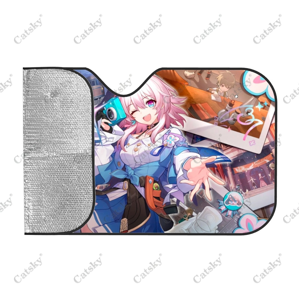 Honkai Star Car Sun Visor