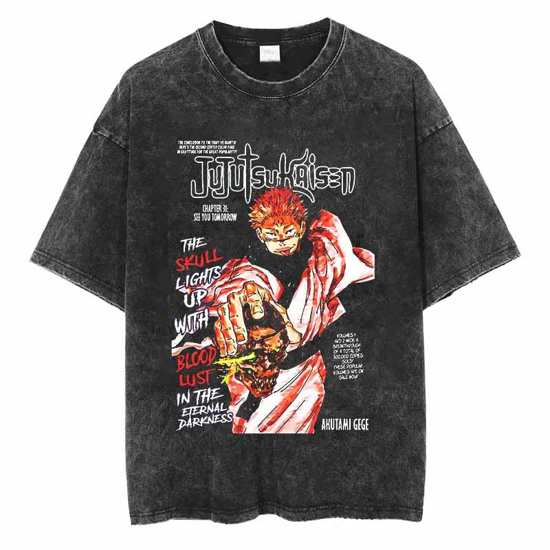 This tee captures the magic of Jujutsu Kaisen. If you're looking for more Jujutsu Kaisen merch, we have it all! Check out our anime merch now—free shipping!