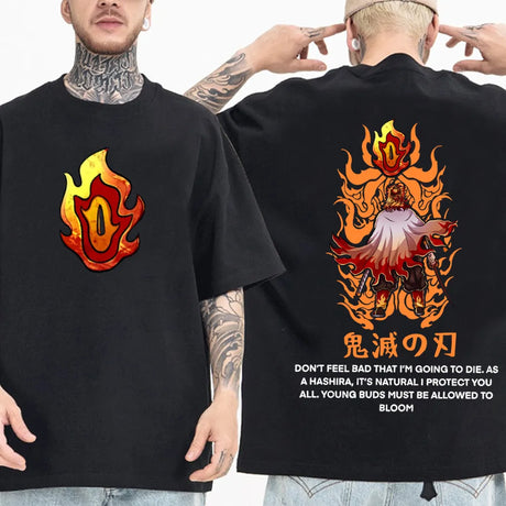 This shirt embodies the spirit of adventure in the world of Demon Slayer. If you are looking for more Demon Slayer Merch, We have it all!| Check out all our Anime Merch now!