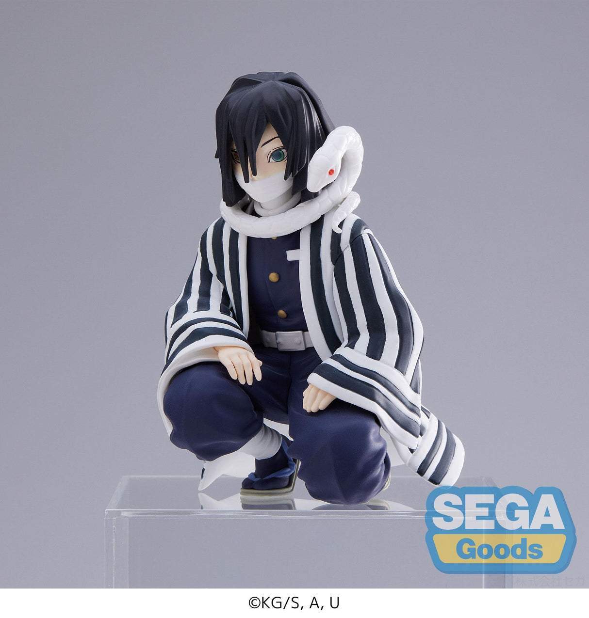 This figurine captures the magic of Obanai Iguro. If you're looking for more  Demon Slayer merch, we have it all! Check out our anime merch now—free shipping!