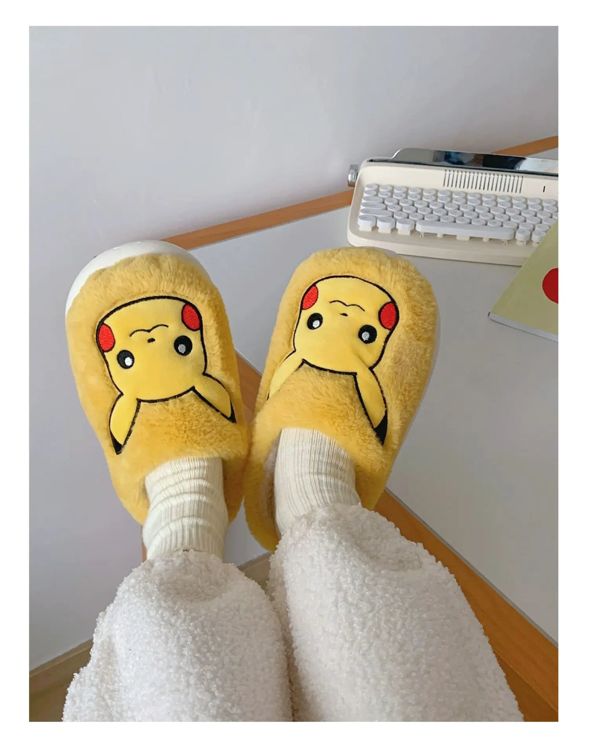 This slippers captures the magic of Pokemon. If you're looking for more Pokemon merch, we have it all! Check out our anime merch now—free shipping!