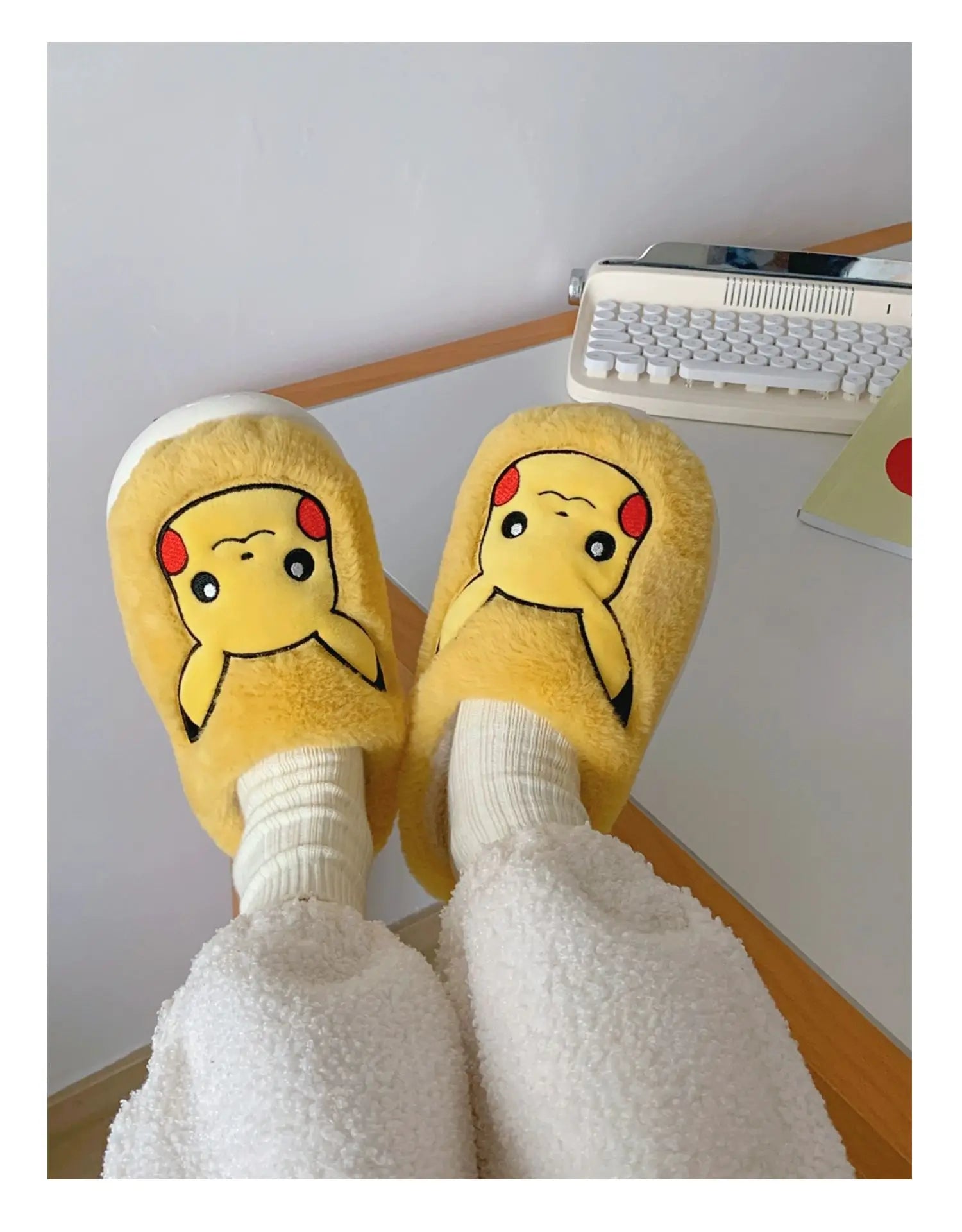 This slippers captures the magic of Pokemon. If you're looking for more Pokemon merch, we have it all! Check out our anime merch now—free shipping!
