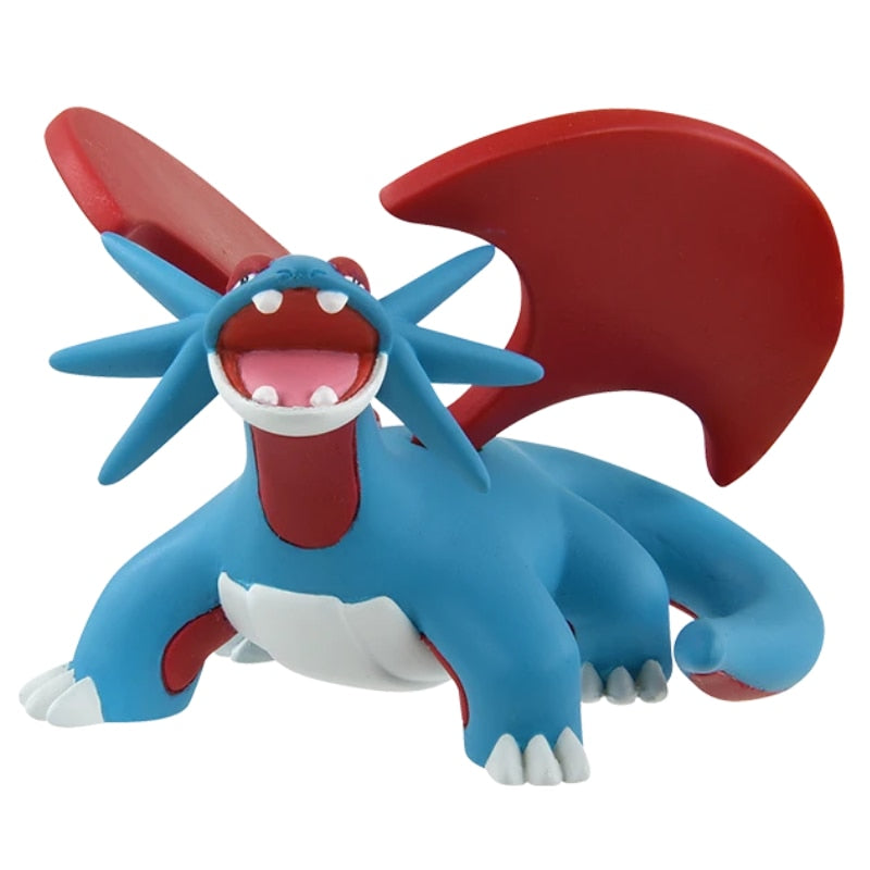 This figurine captures the magic of Salamence. If you're looking for more Pokemon merch, we have it all! Check out our anime merch now—free shipping!