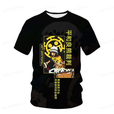 Upgrade your style with our One Piece Law Shirt | If you are looking for more One Piece Merch, We have it all! | Check out all our Anime Merch now!