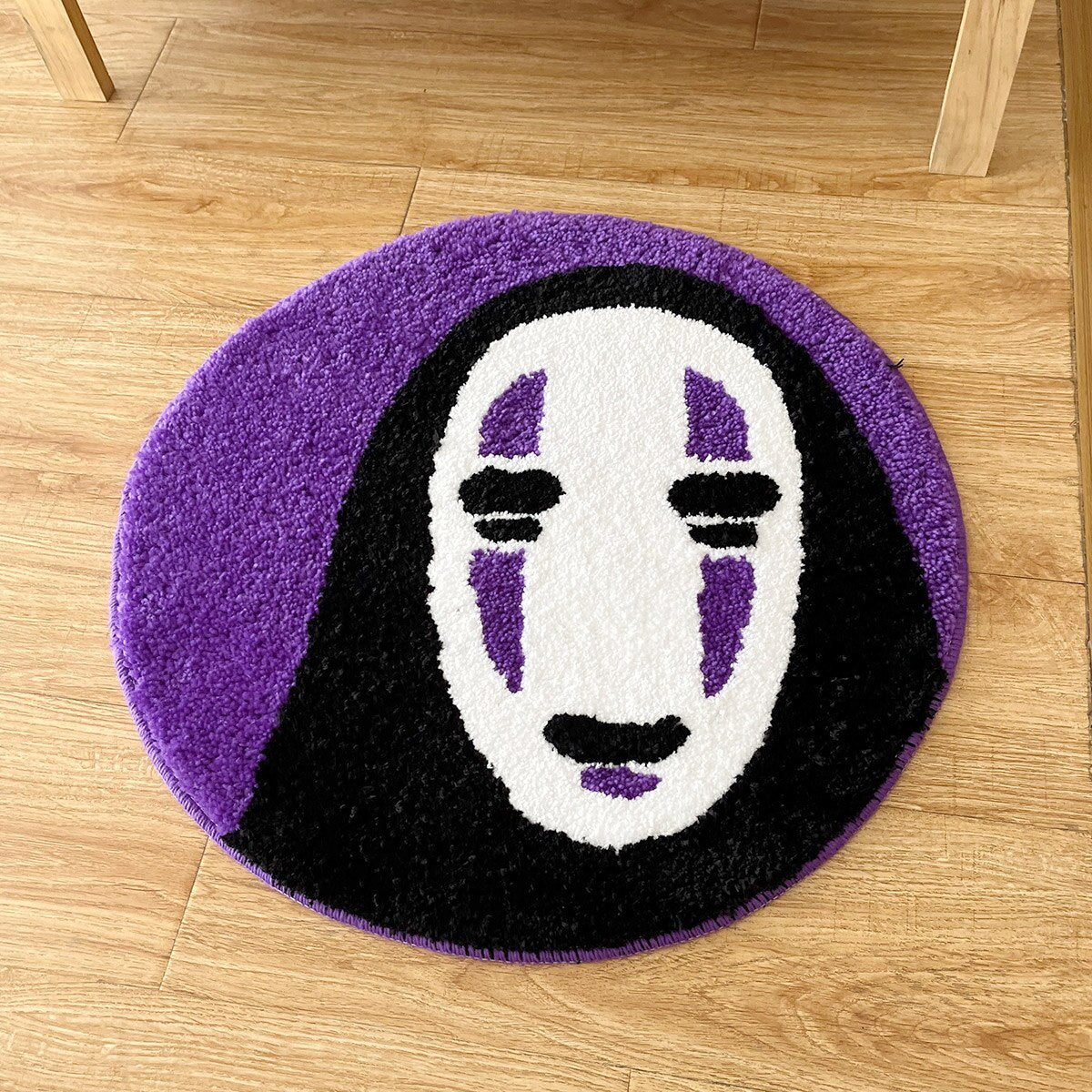 Spirited Away No Face Man Handmade Tufted Rug