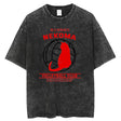 Anime Haikyuu Acid Washed Cotton T-shirts Vintage Black Men's Clothing Hip Hop Streetwear Harajuku Shirts Unisex Tops Tees, everythinganimee