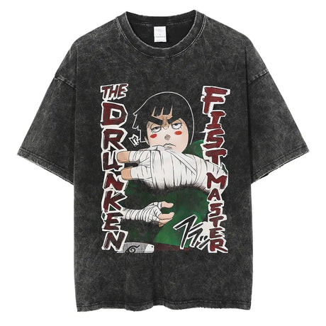 Go out in style with our Vintage Rock Lee Resilience Tee | Here at Everythinganimee we have the worlds best anime merch | Free Global Shipping